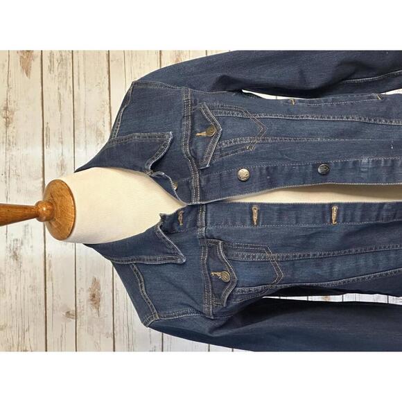 Wrangler Wrancher classic jean jacket Size Medium - Picture 2 of 8